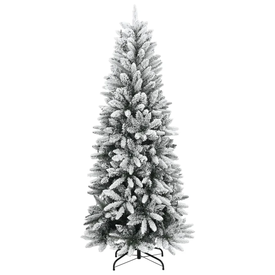 Sapin de Noël artificiel 150 LED et flocon de neige 120 cm - 3