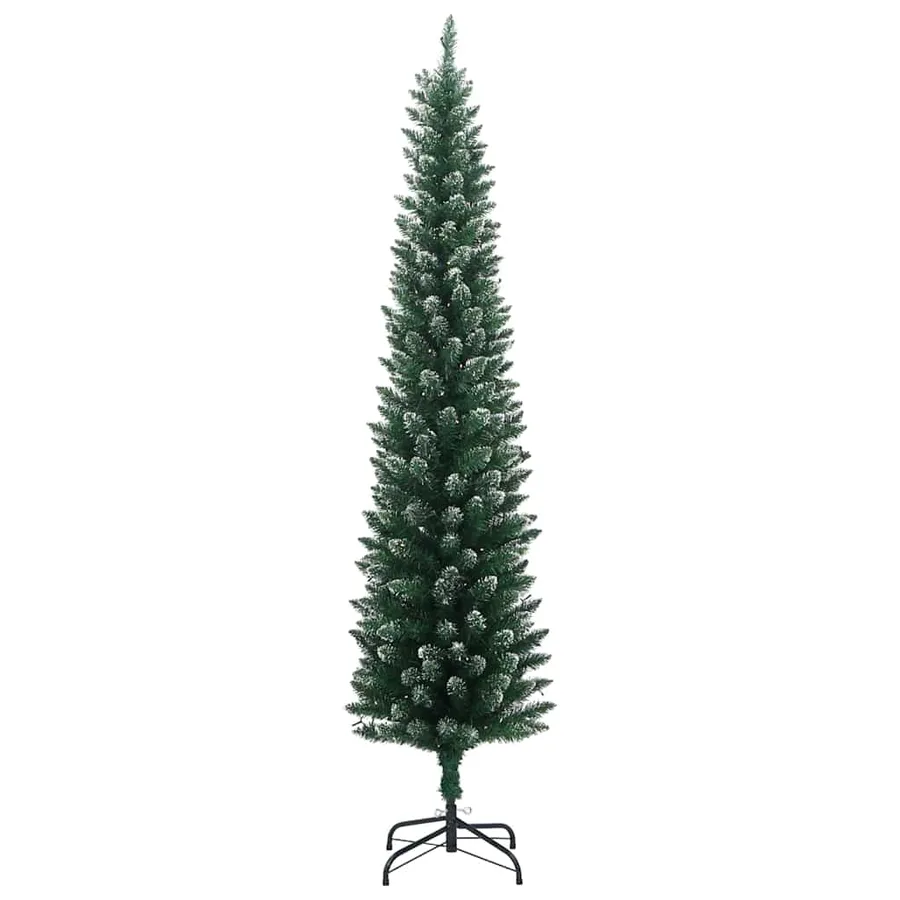 Sapin de Noël artificiel mince 300 LED 210 cm - 3