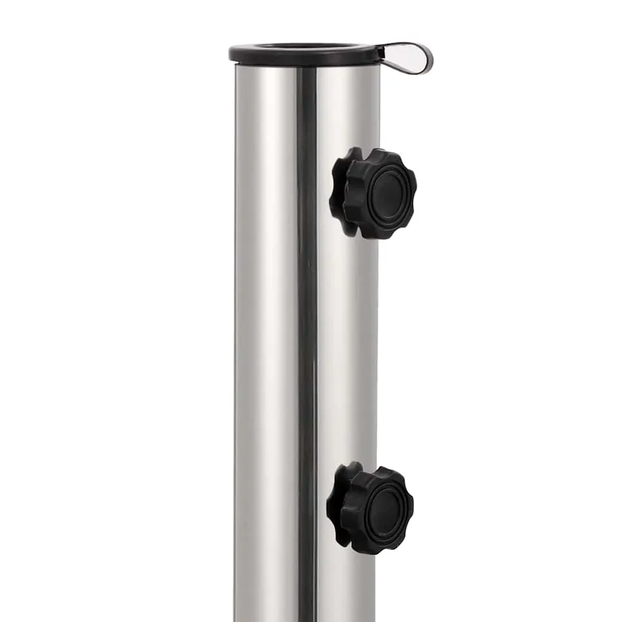 Socle de parasol Granite 30 kg Carré Noir - 5