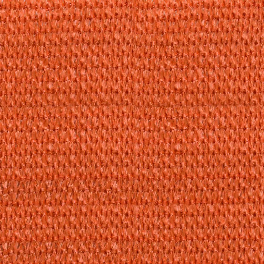 Voile d'ombrage 160 g/m² rectangulaire orange 4x5 m PEHD - 9