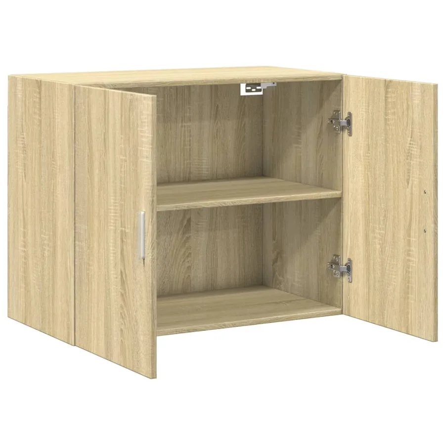 Armoire murale chêne sonoma 80x42,5x64 cm bois d'ingénierie - 7