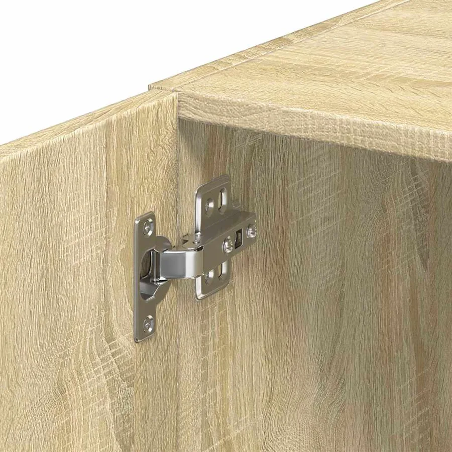 Armoire de rangement mince chêne sonoma 30x42,5x225 cm - 10