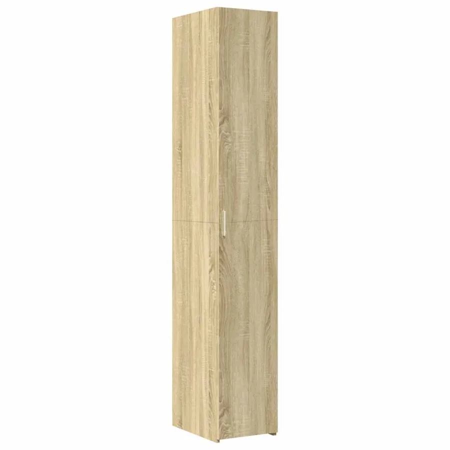 Armoire de rangement mince chêne sonoma 30x42,5x225 cm - 6