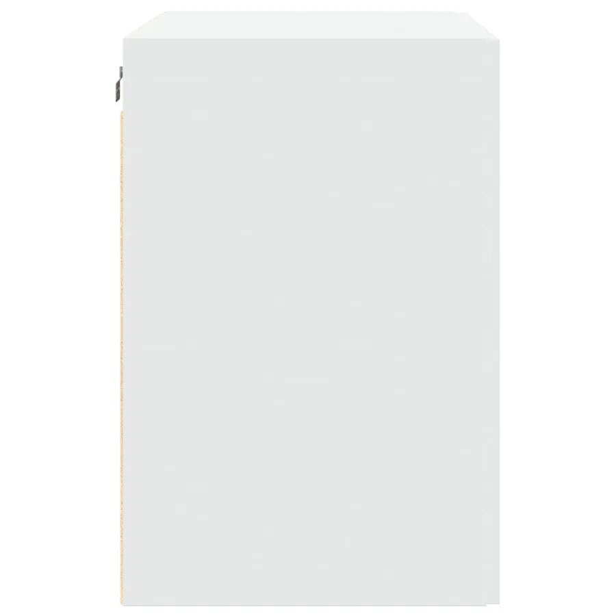 Armoire murale blanc 80x42,5x64 cm bois d'ingénierie - 5