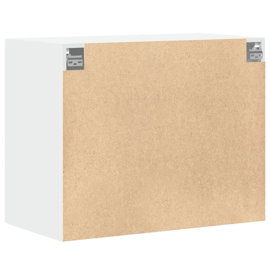Armoire murale blanc 80x42,5x64 cm bois d'ingénierie - 6