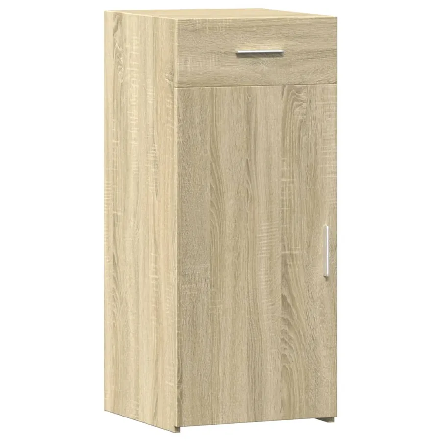 Buffet chêne sonoma 40x42,5x93 cm bois d'ingénierie - 2