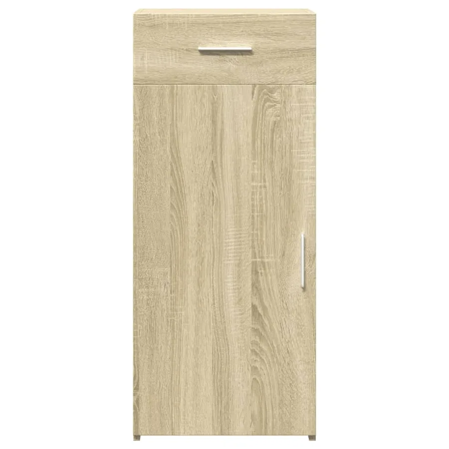 Buffet chêne sonoma 40x42,5x93 cm bois d'ingénierie - 4