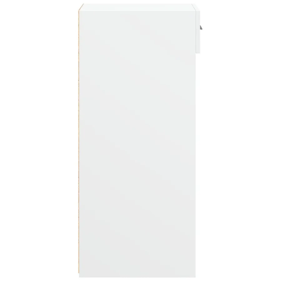 Buffet blanc 40x42,5x93 cm bois d'ingénierie - 5