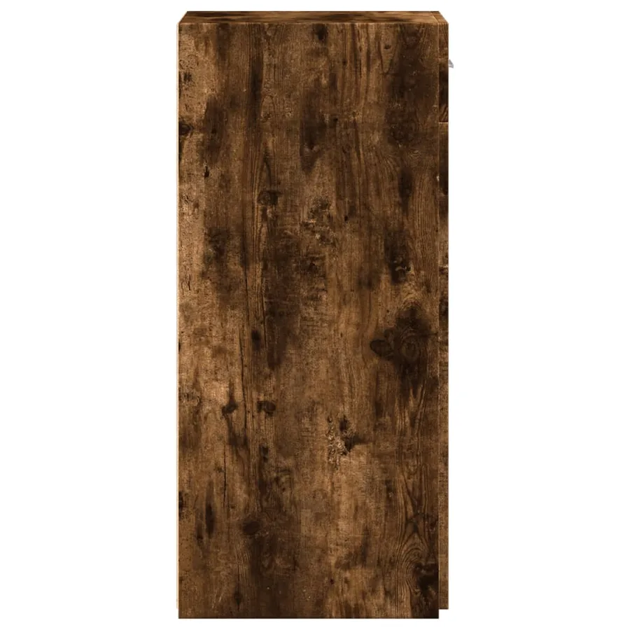 Buffet chêne fumé 40x42,5x93 cm bois d'ingénierie - 5
