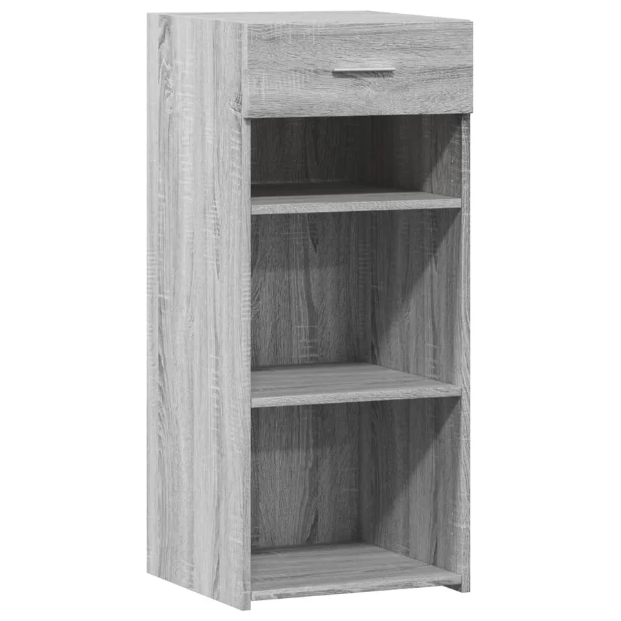 Buffet sonoma gris 40x42,5x93 cm bois d'ingénierie - 2