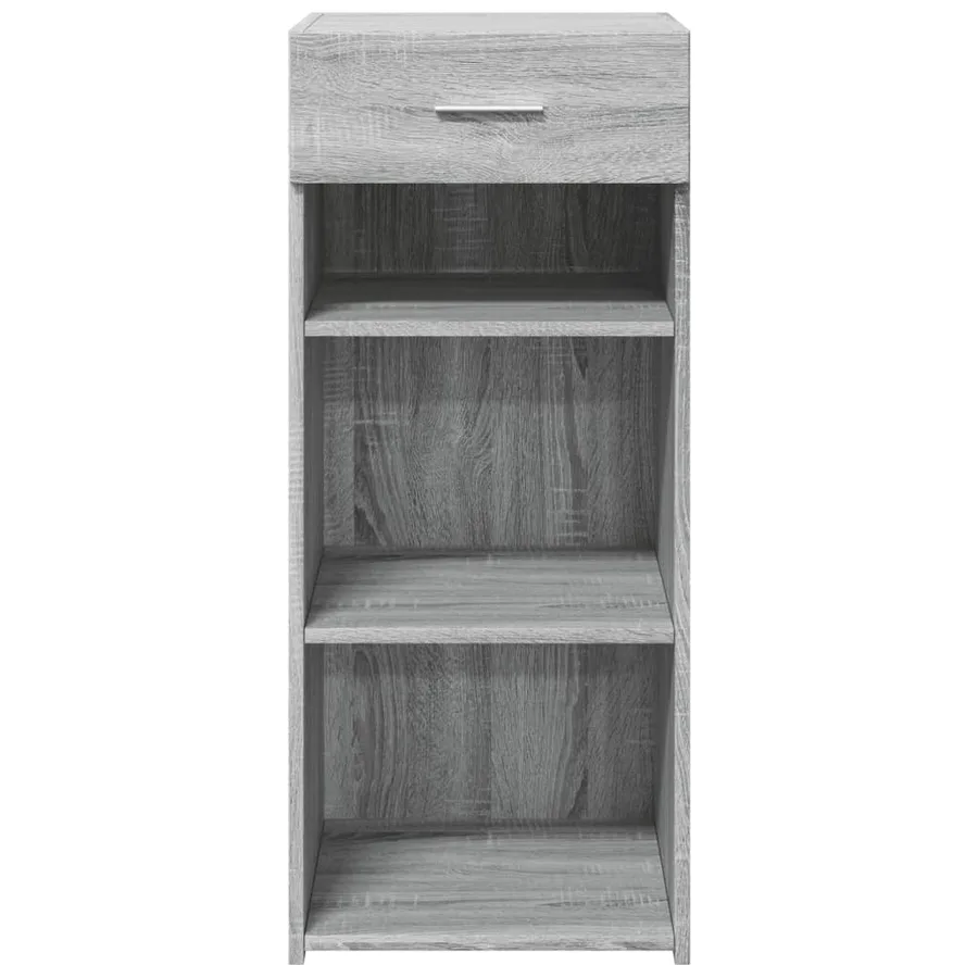 Buffet sonoma gris 40x42,5x93 cm bois d'ingénierie - 4