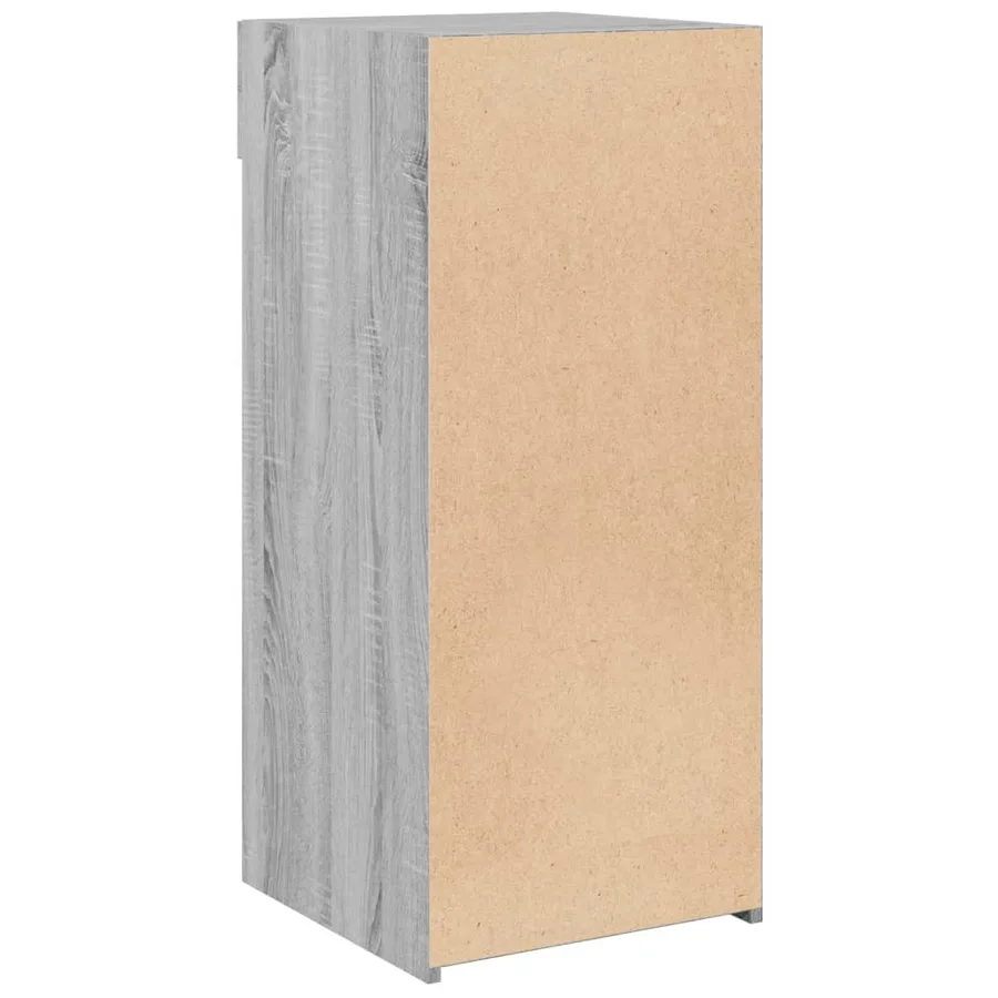 Buffet sonoma gris 40x42,5x93 cm bois d'ingénierie - 6