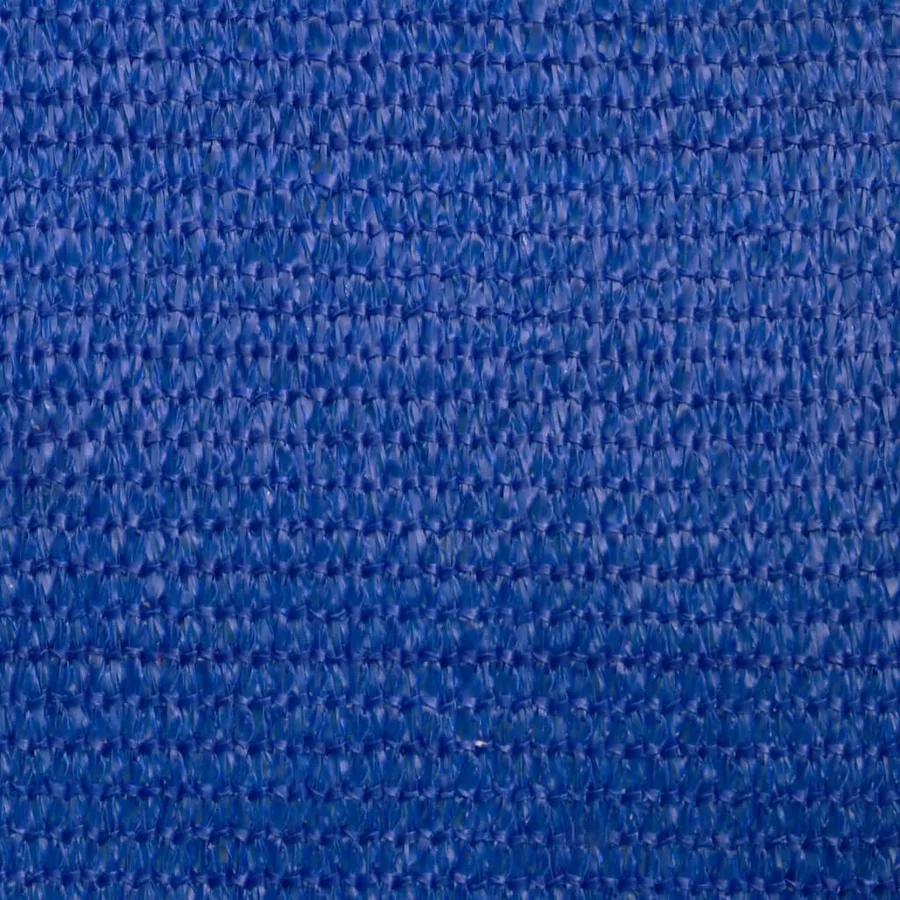 Voile d'ombrage 160 g/m² rectangulaire bleu 3x4,5 m PEHD - 9