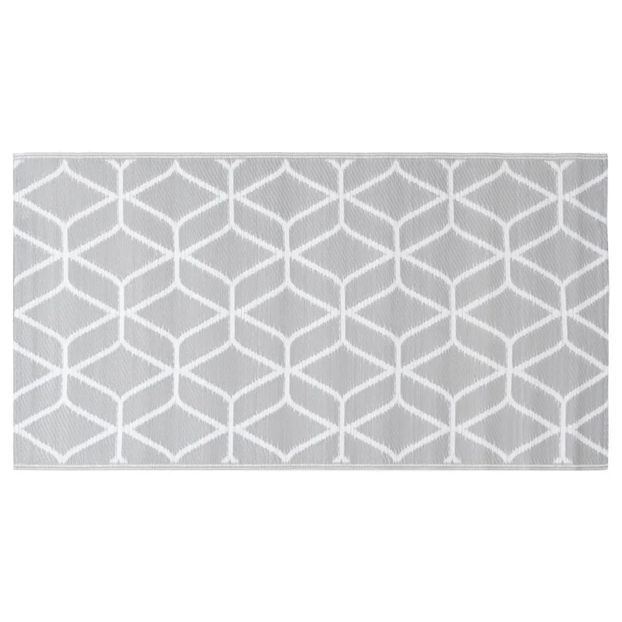 Tapis d'extérieur ARAKIL Gris 190x290 cm PP - 3