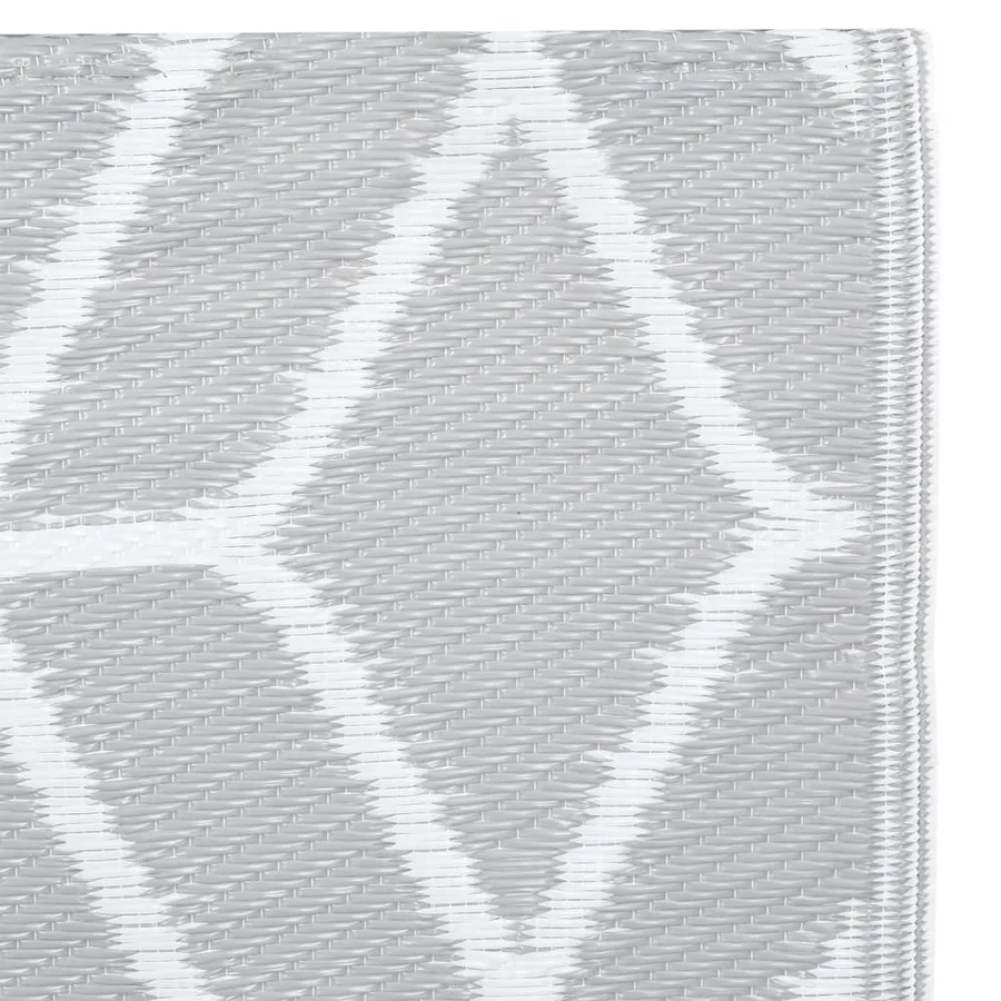 Outdoor rug ARAKIL Grey 190x290 cm PP - 4