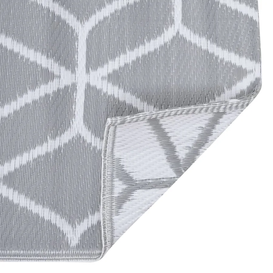 Tapis d'extérieur ARAKIL Gris 190x290 cm PP - 6