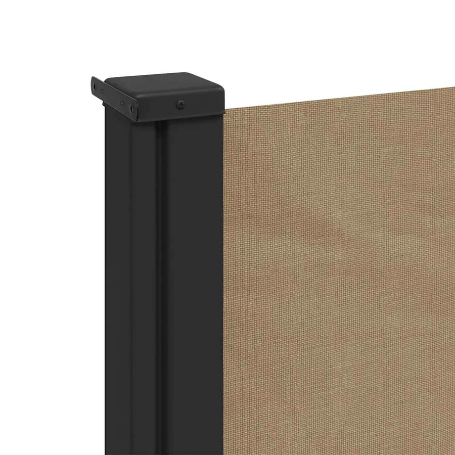 Auvent latéral rétractable taupe 120x500 cm - 7