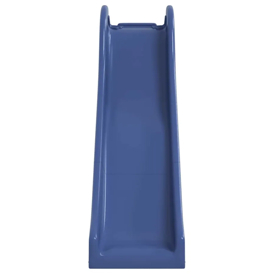 Toboggan/balançoires pour maisonnette de jeu bleu polypropylène - 3