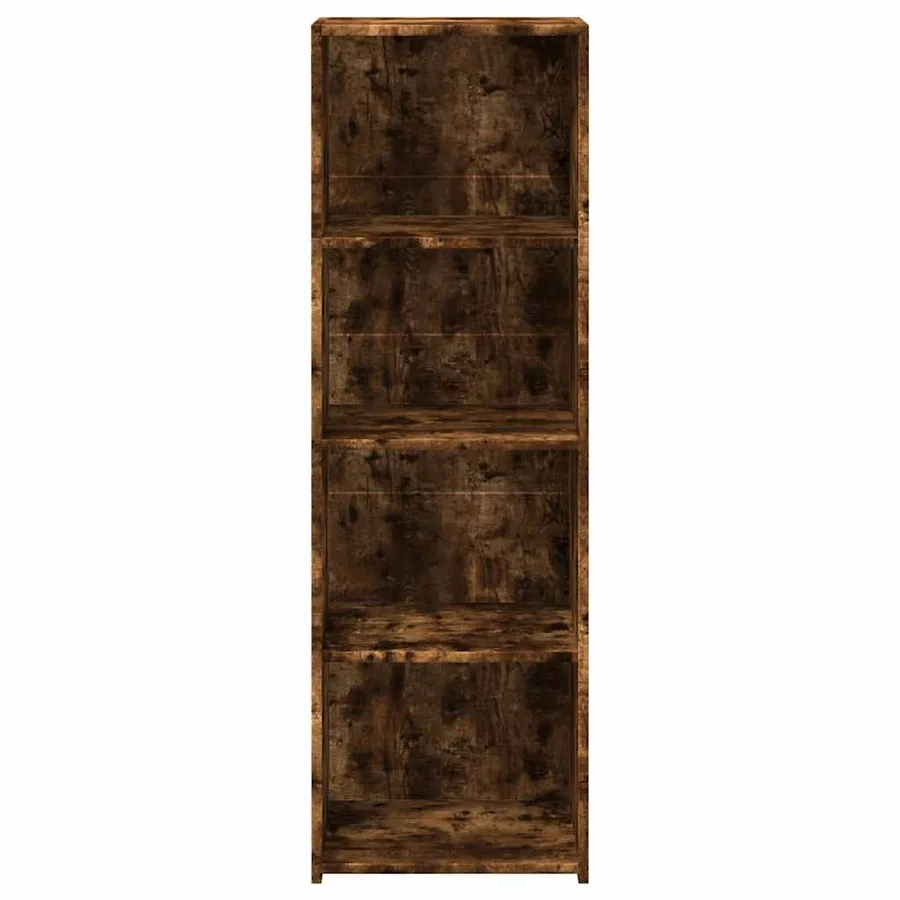 Buffet chêne fumé 40x41x124 cm bois d'ingénierie - 4