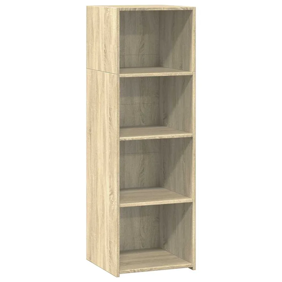 Buffet chêne sonoma 40x41x124 cm bois d'ingénierie - 2