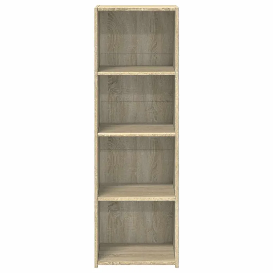 Buffet chêne sonoma 40x41x124 cm bois d'ingénierie - 4