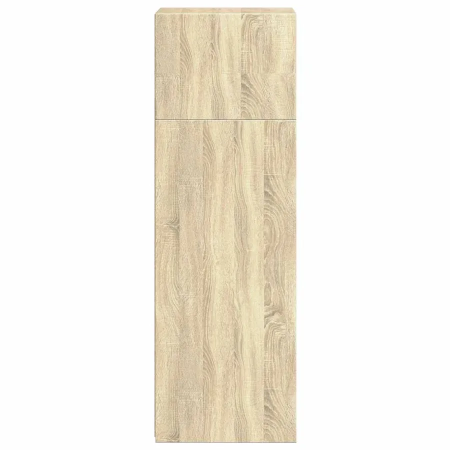 Buffet chêne sonoma 40x41x124 cm bois d'ingénierie - 5