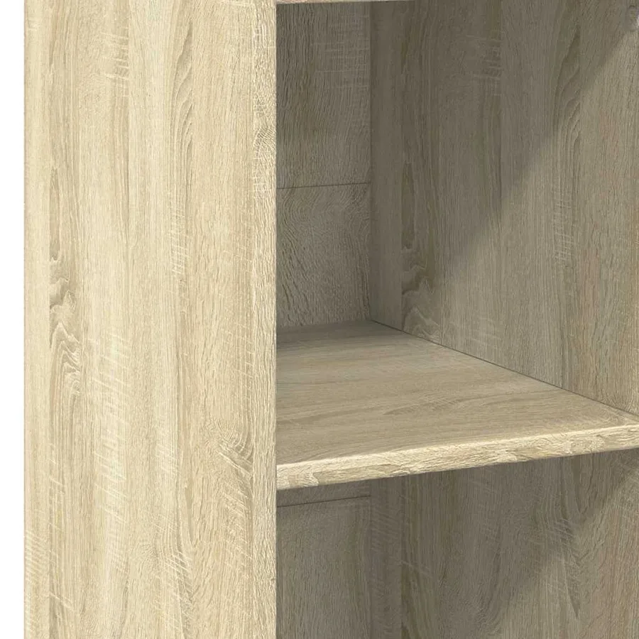 Buffet chêne sonoma 40x41x124 cm bois d'ingénierie - 7