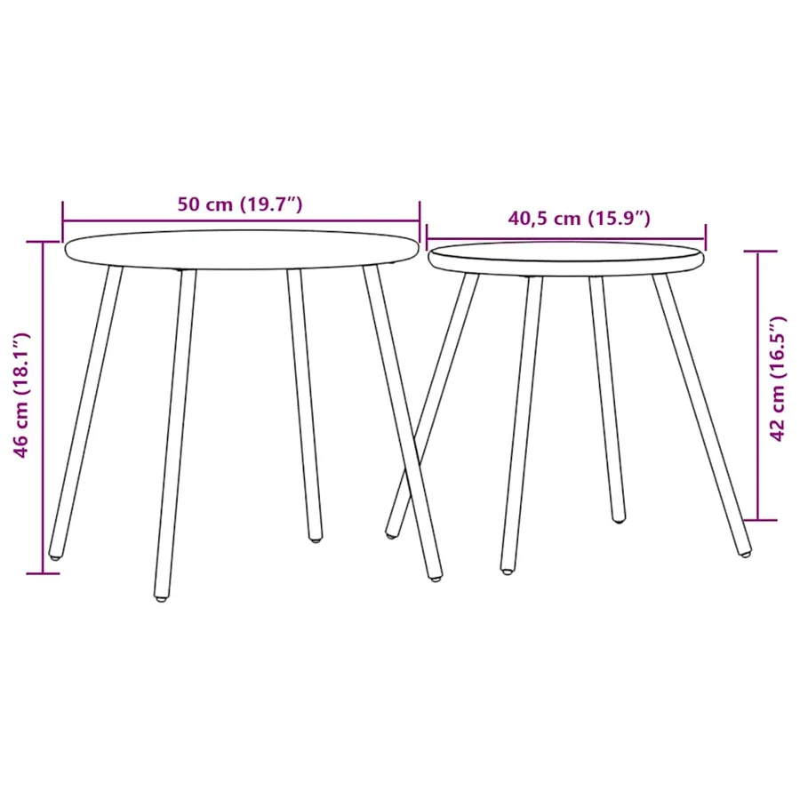 Ensemble de canapés de jardin et coussins noir acier textilène - 11