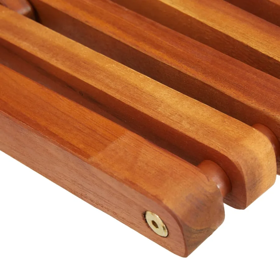 Chaises pliables d'extérieur lot de 2 Bois d'acacia solide - 7