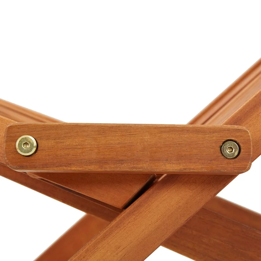Chaises pliables d'extérieur lot de 2 Bois d'acacia solide - 8