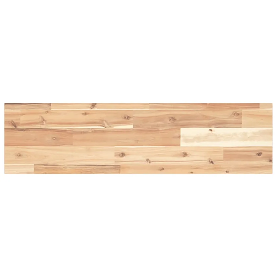 Étagères flottantes 4 pcs 100x20x2 cm acacia massif non traité - 7