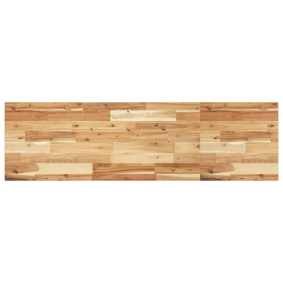Étagères flottantes 4 pcs 120x40x2 cm acacia massif à l'huile - 7