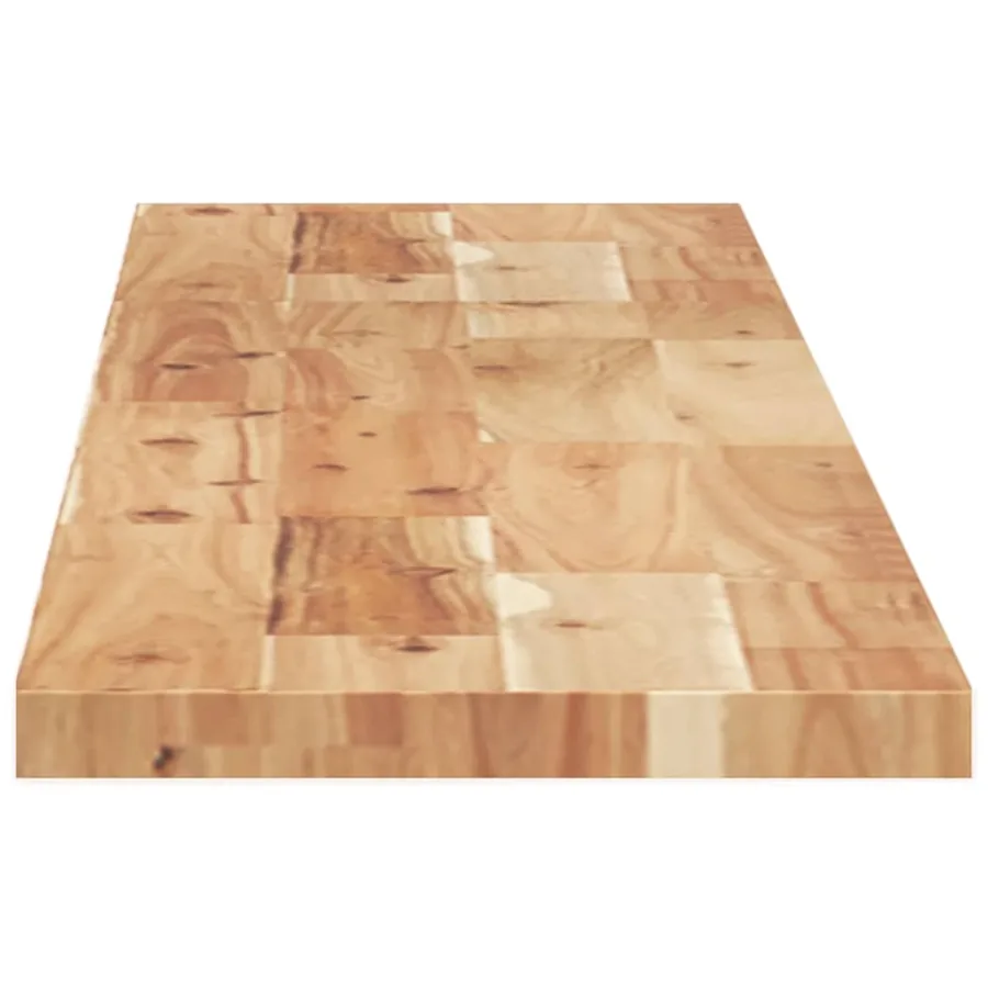 Étagères flottantes 3 pcs 120x20x2 cm acacia massif à l'huile - 5
