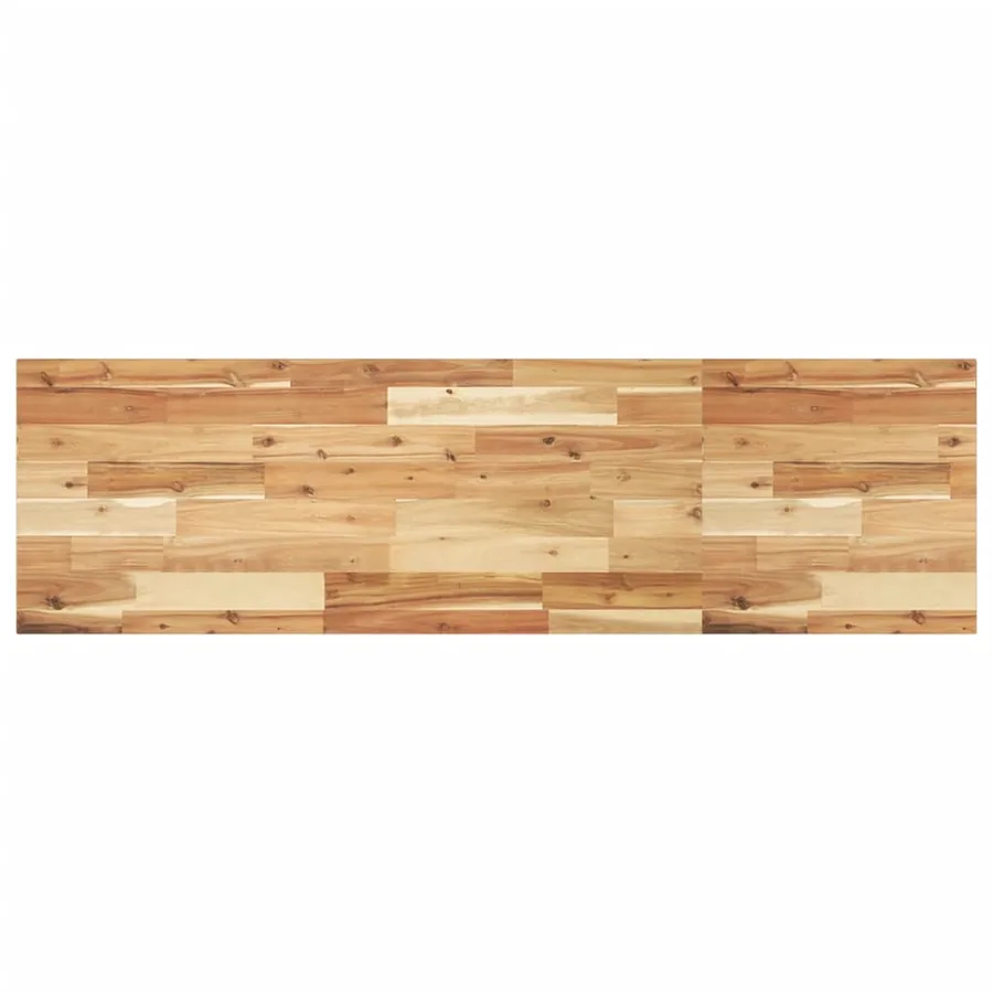 Étagères flottantes 4 pcs 140x40x2 cm acacia massif à l'huile - 7