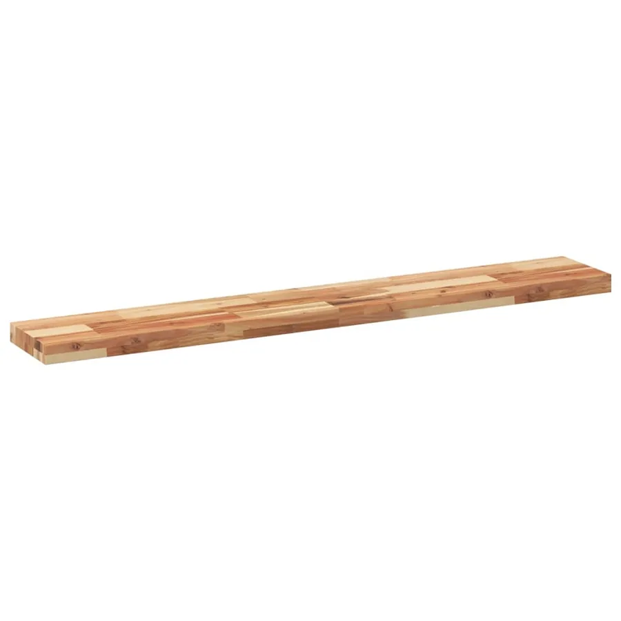 Étagères flottantes 4 pcs 140x20x4 cm acacia massif à l'huile - 3