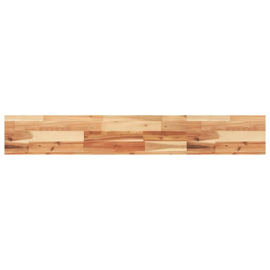 Étagères flottantes 4 pcs 140x20x4 cm acacia massif à l'huile - 7