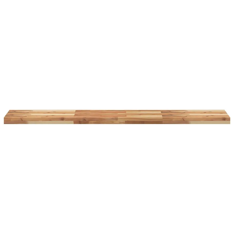 Étagères flottantes 2 pcs 120x30x4 cm acacia massif à l'huile - 4