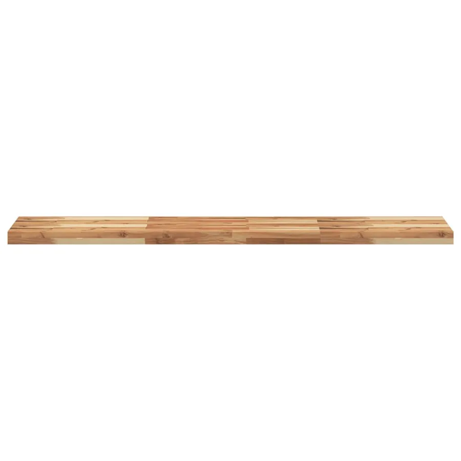 Étagères flottantes 4 pcs 120x30x4 cm acacia massif à l'huile - 4