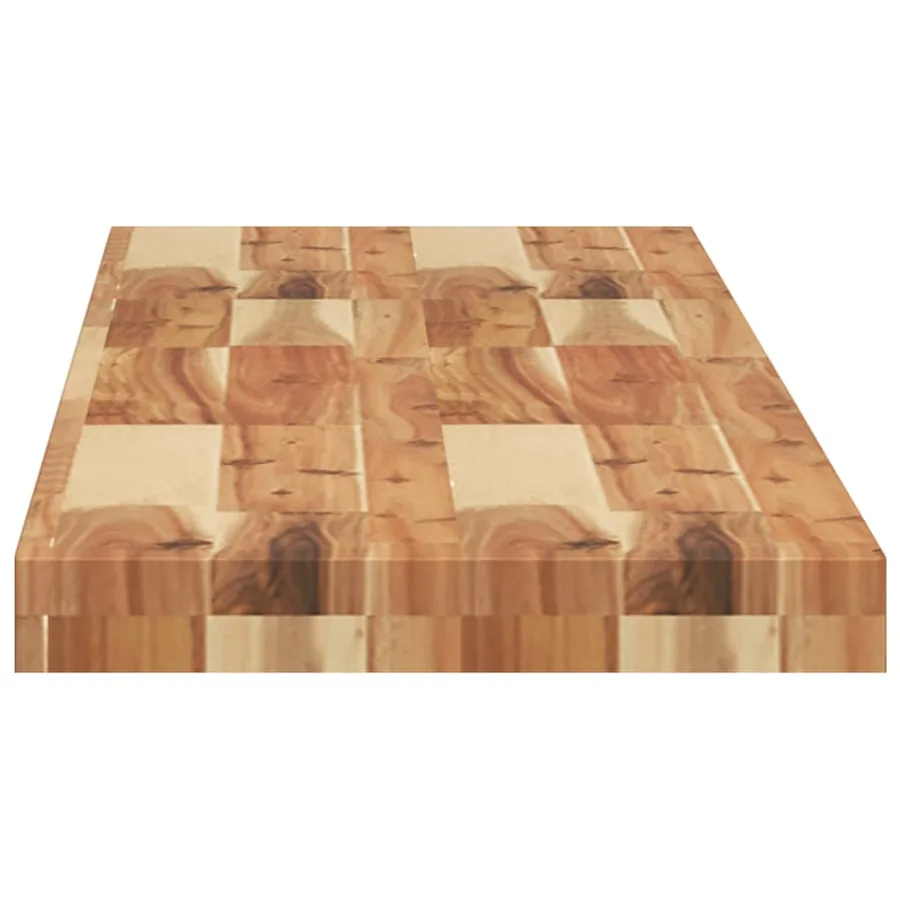 Étagères flottantes 4 pcs 120x30x4 cm acacia massif à l'huile - 5