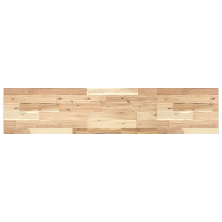 Étagères flottantes 4 pcs 140x30x2 cm acacia massif non traité - 7