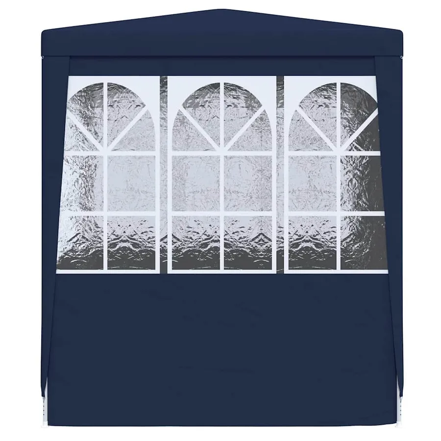 Party tent with side walls 2.5x2.5 m Blue 90 g/m² - 5