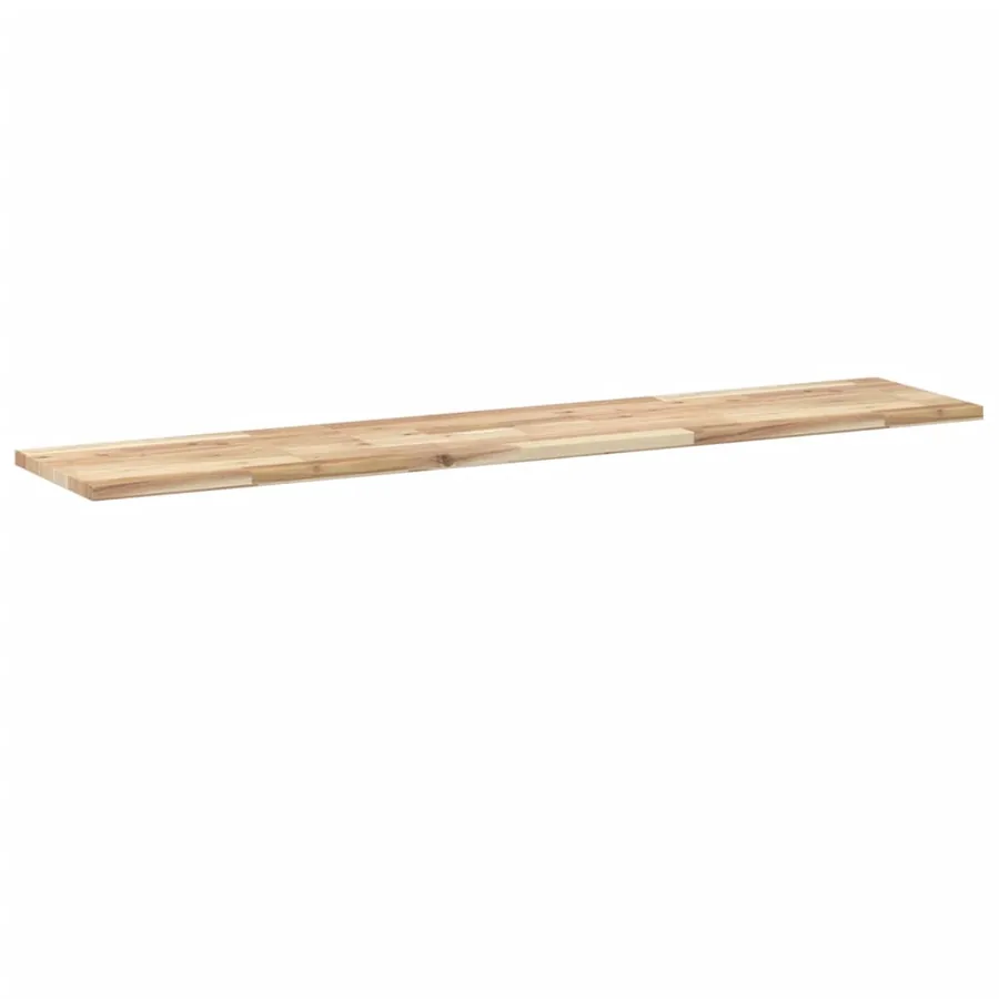 Étagères flottantes 2 pcs 140x30x2 cm acacia massif non traité - 3