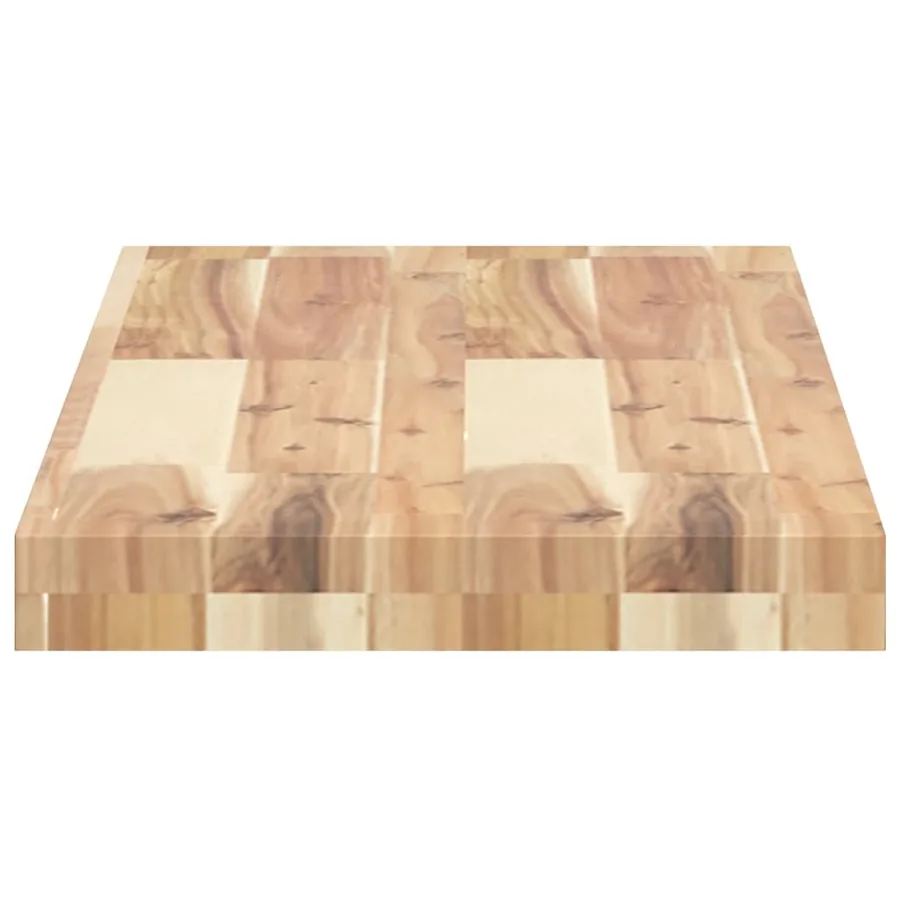 Étagères flottantes 4 pcs 80x30x4 cm acacia massif non traité - 5