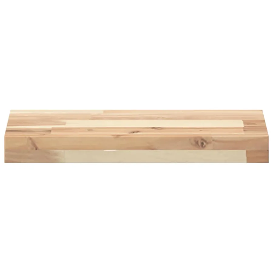 Étagères flottantes 3 pcs 60x20x4 cm acacia massif non traité - 4