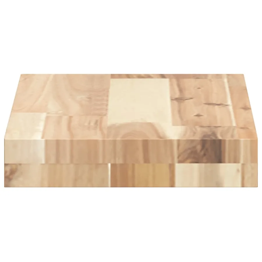 Étagères flottantes 3 pcs 60x20x4 cm acacia massif non traité - 5