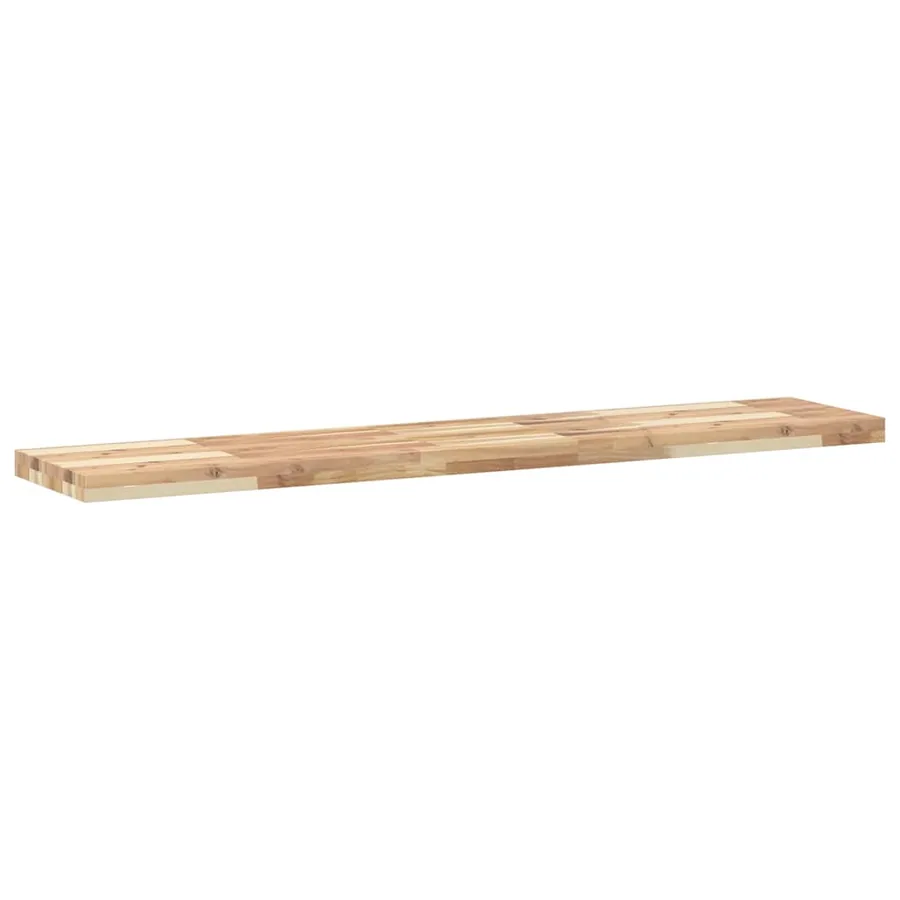 Étagères flottantes 2 pcs 160x30x4 cm acacia massif non traité - 6