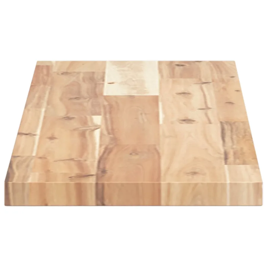 Étagères flottantes 2 pcs 80x20x2 cm acacia massif non traité - 5