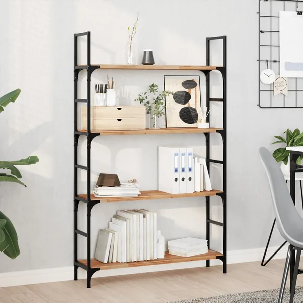 Étagères flottantes 3 pcs 80x20x2 cm acacia massif à l'huile