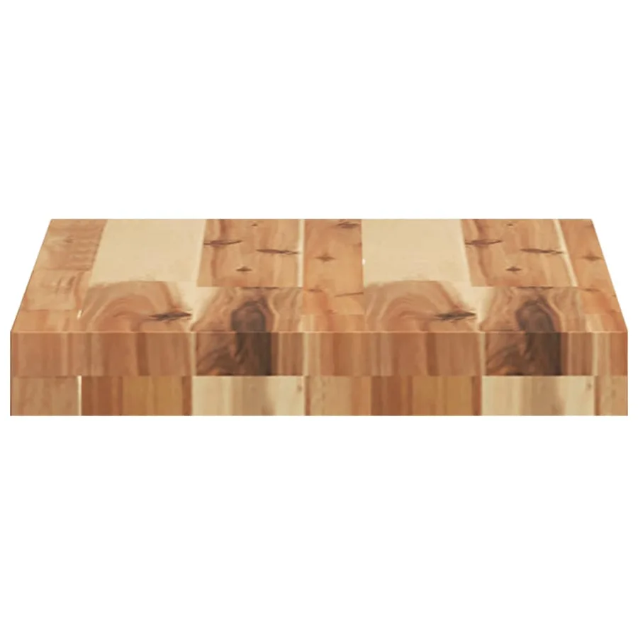 Étagères flottantes 2 pcs 60x30x4 cm acacia massif à l'huile - 5