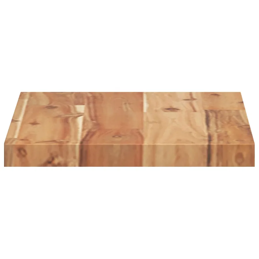 Étagères flottantes 2 pcs 40x20x2 cm acacia massif à l'huile - 5